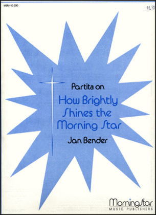 Book cover for Partita on How Brightly Shines the Morning Star