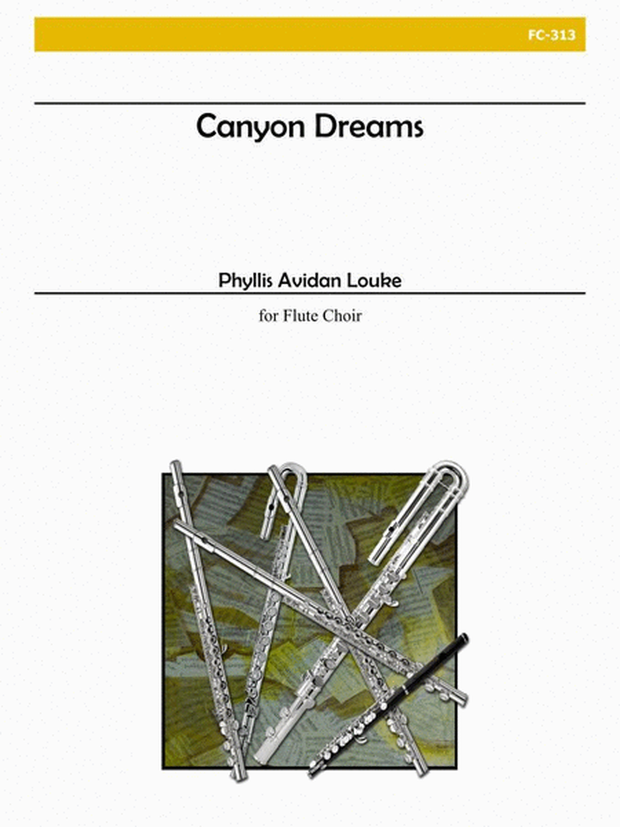 Canyon Dreams for Flute Choir image number null