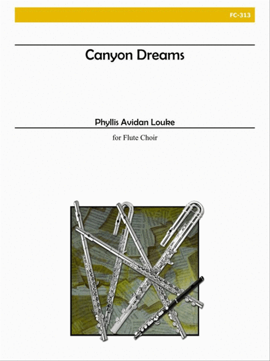 Canyon Dreams for Flute Choir image number null