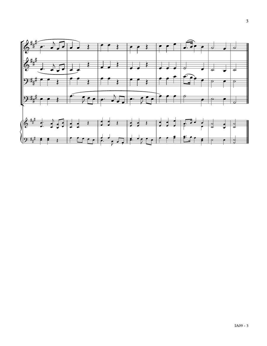 DIADEM (All Hail The Power) DIADEM (All Hail The Power) Small Ensemble scores gallery preview page 3