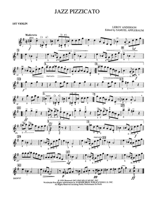 Jazz Pizzicato: 1st Violin