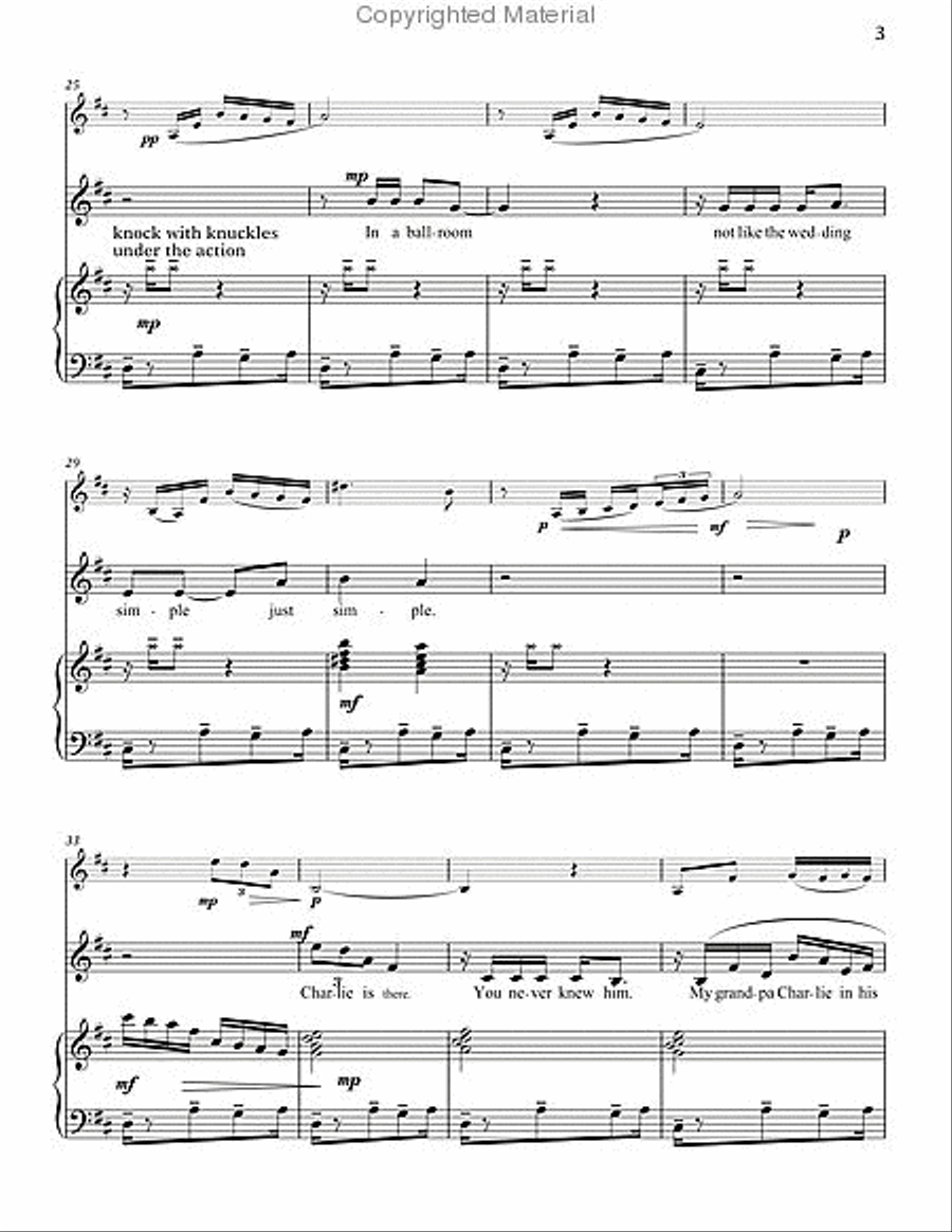 A Cycle of Songs Choir scores gallery preview page 2