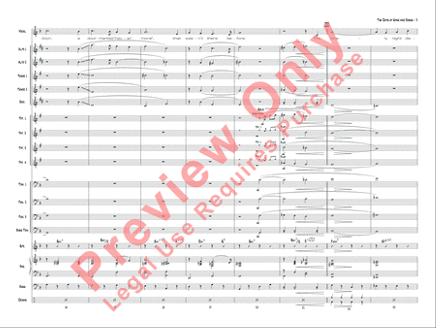 The Days of Wine and Roses Jazz Ensemble scores gallery preview page 6