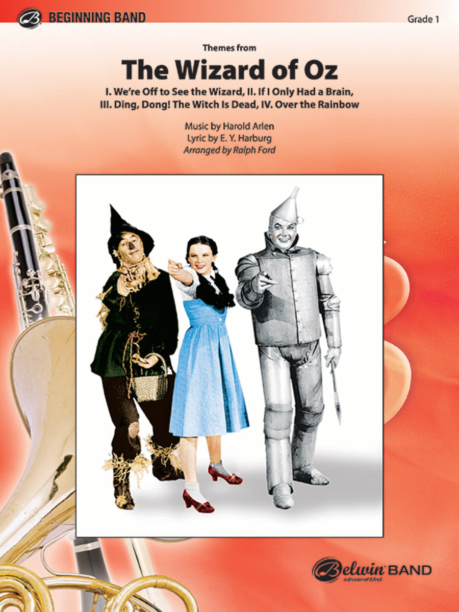 The Wizard of Oz, Themes from Concert Band scores gallery preview page 1