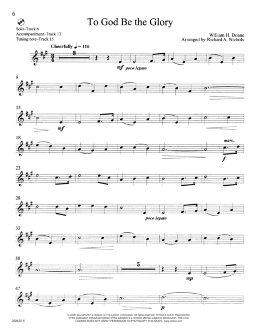 Standing on the Promises/Higher Ground Divisi scores gallery preview page 6