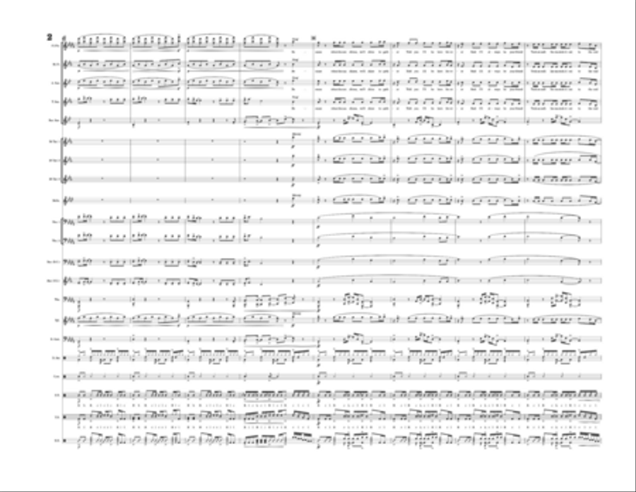 Umbrella Marching Band scores gallery preview page 2