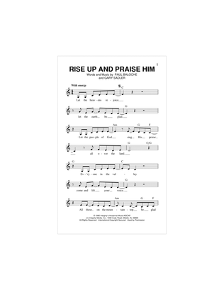 Book cover for Rise Up And Praise Him