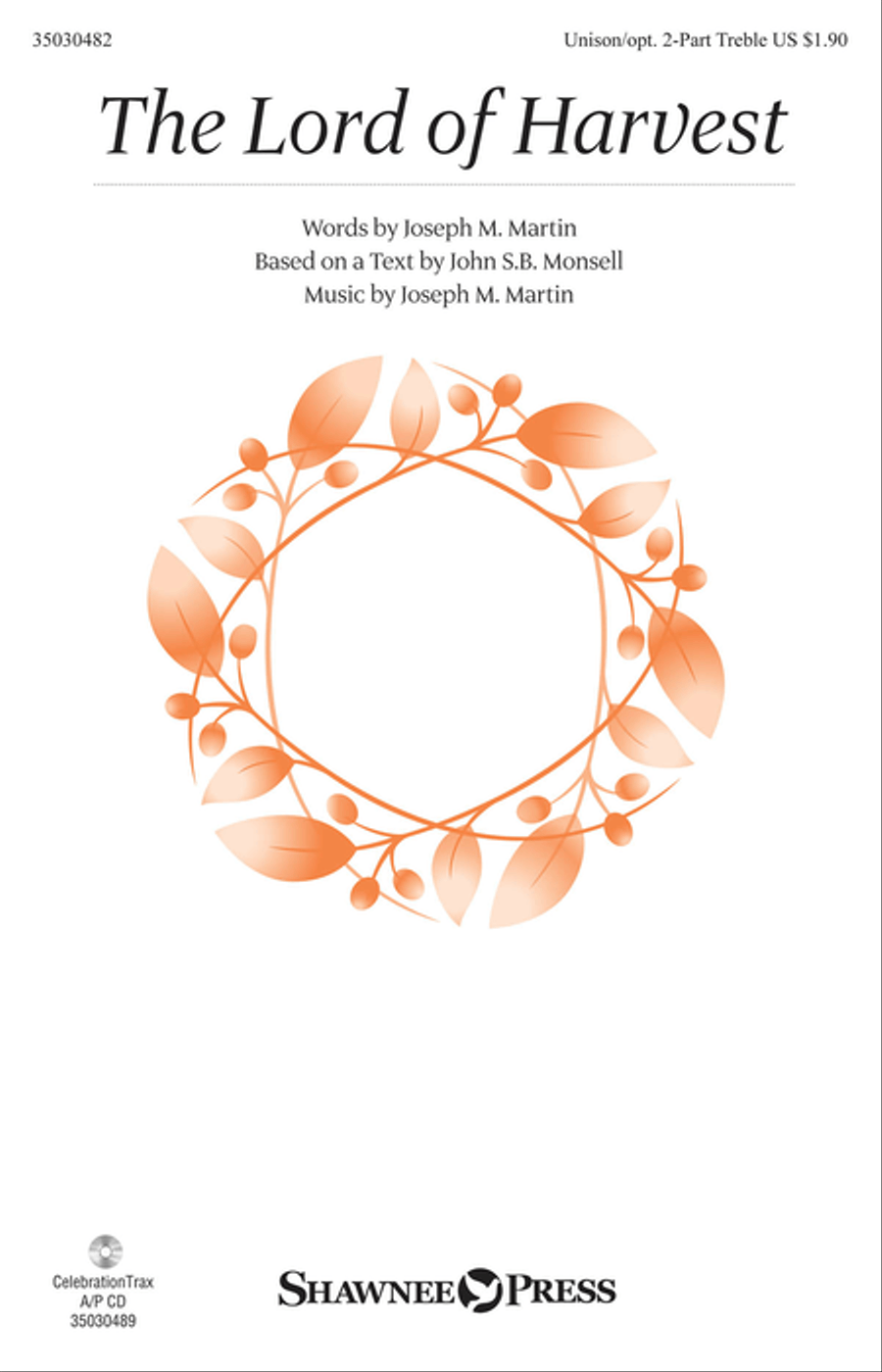 The Lord of Harvest Unison Choir scores gallery preview page 1