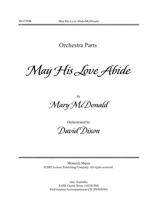 May His Love Abide - Orchestration