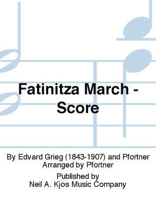 Book cover for Fatinitza March - Score
