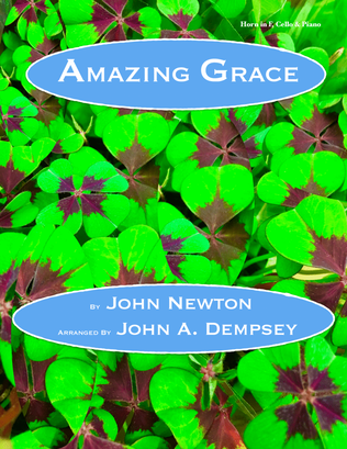 Book cover for Amazing Grace (Trio for Horn in F, Cello and Piano)