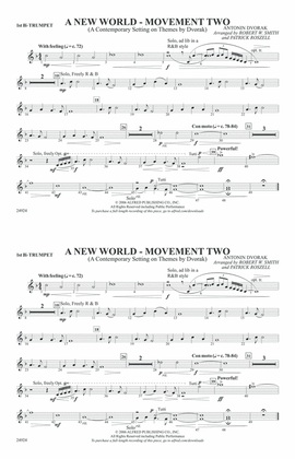 A New World---Movement Two: 1st B-flat Trumpet