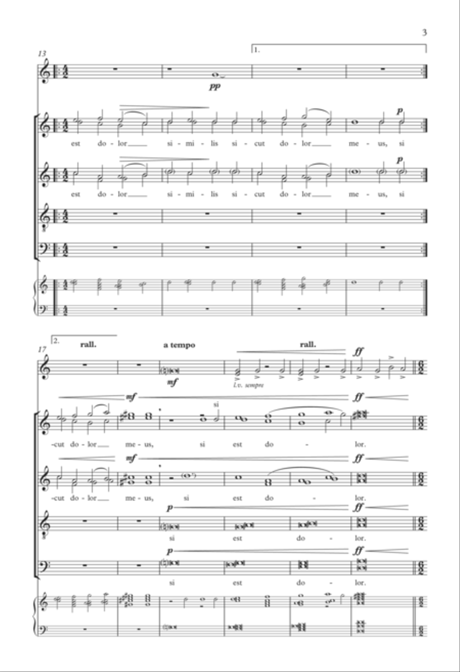 O Vos Omnes O Vos Omnes 4-Part scores gallery preview page 3