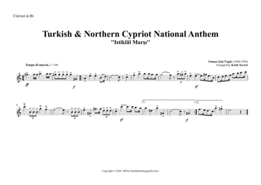 Turkish & Northern Cypriot National Anthem for Symphony Orchestra (Kt Olympic Anthem Series) image number null