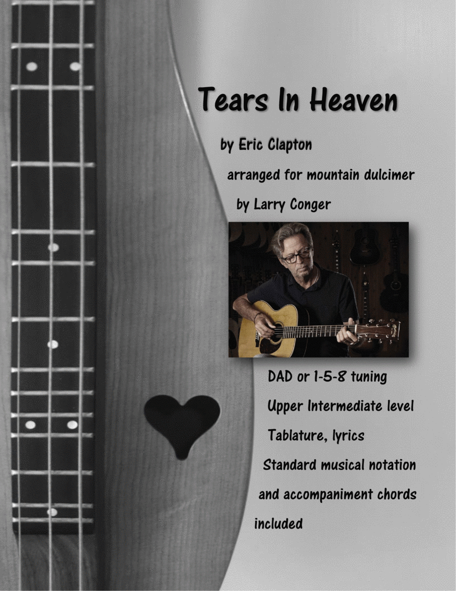 Tears In Heaven Dulcimer scores gallery preview page 1
