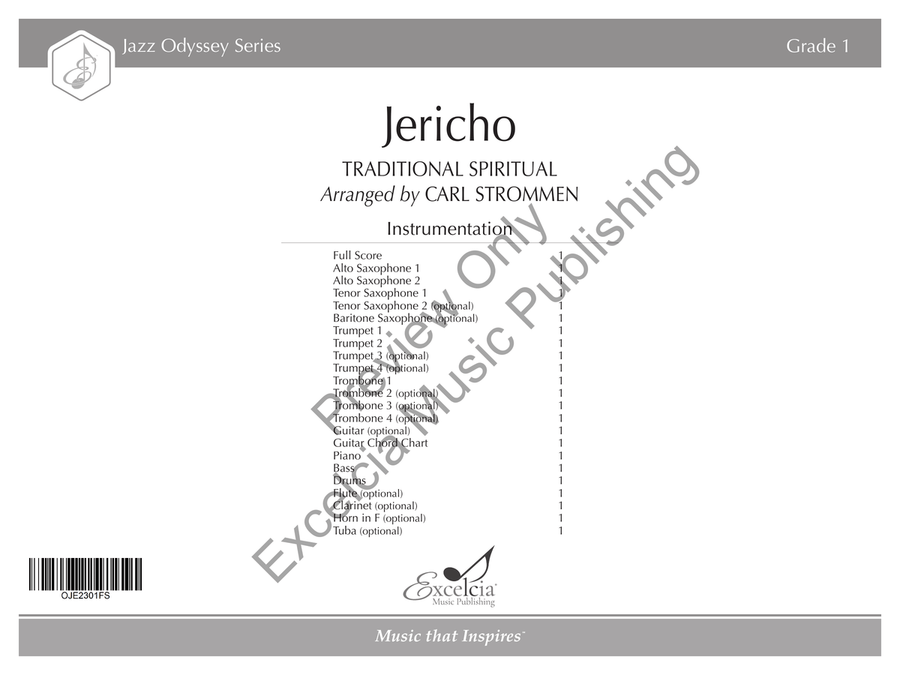 Jericho (Score) Jericho (Score) Jazz Ensemble scores gallery preview page 2