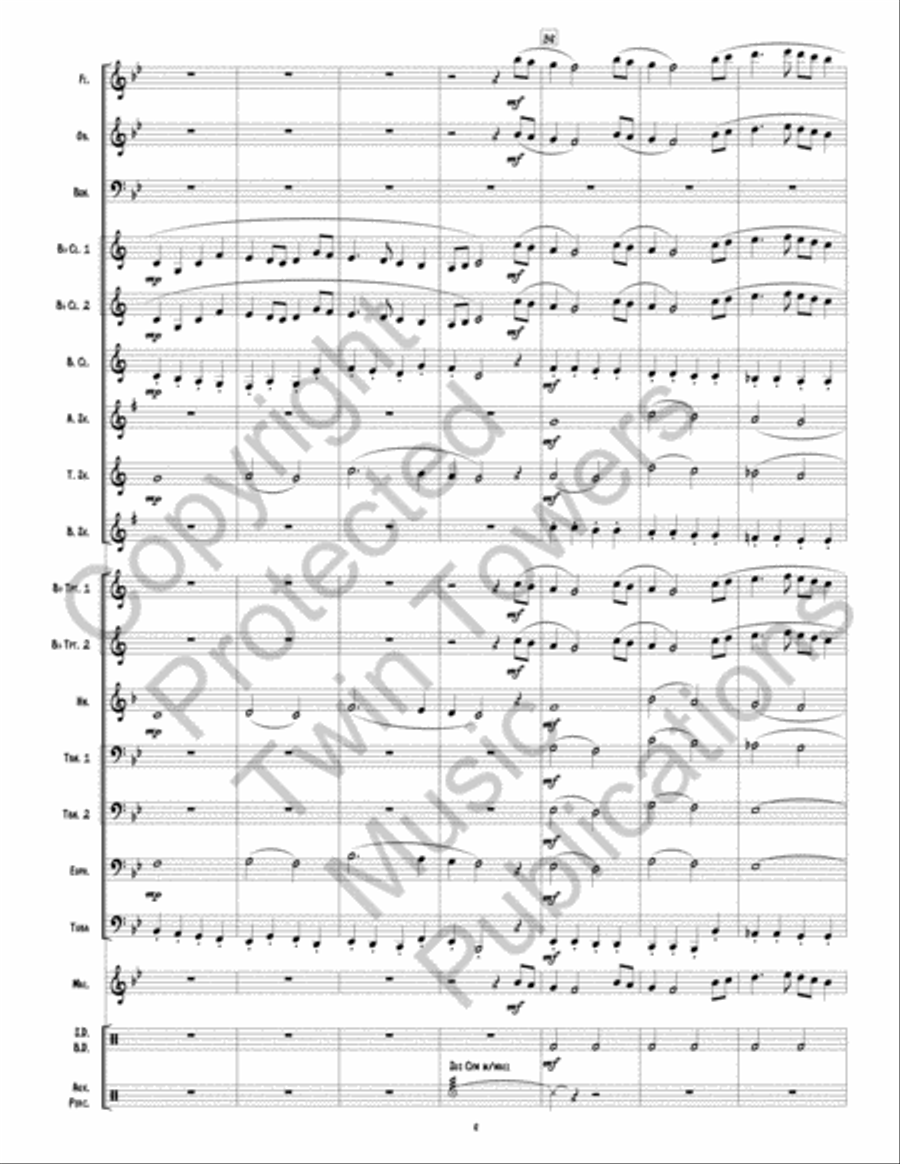 The Red Bird Lumber Company March Concert Band scores gallery preview page 9