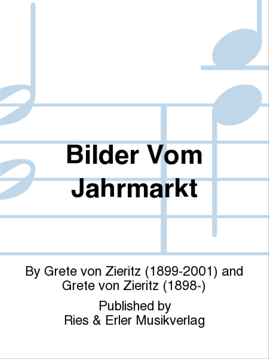 Bilder Vom Jahrmarkt Chamber Music scores gallery preview page 1