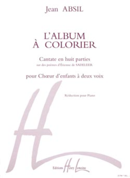 Album a colorier Op. 68 (opera pour enfants)