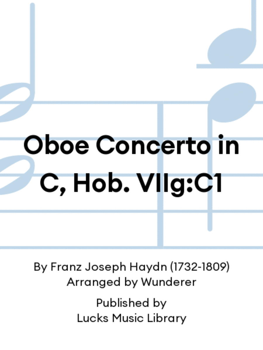 Oboe Concerto in C, Hob. VIIg:C1 Oboe Solo scores gallery preview page 1