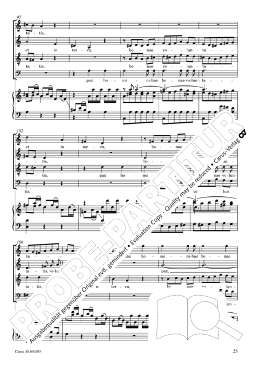 Grosse Mariazeller Messe in C 4-Part scores gallery preview page 34