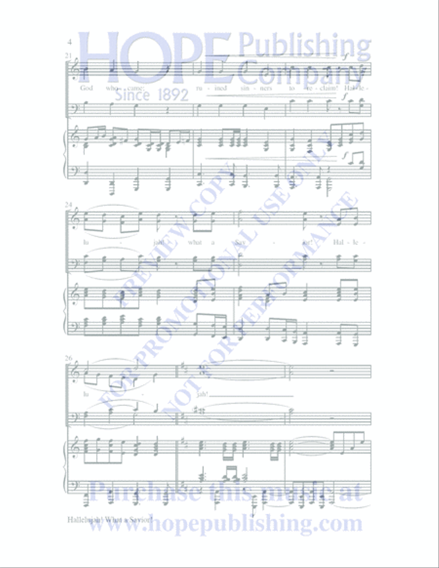 My Savior's Love My Savior's Love Listening CD scores gallery preview page 6