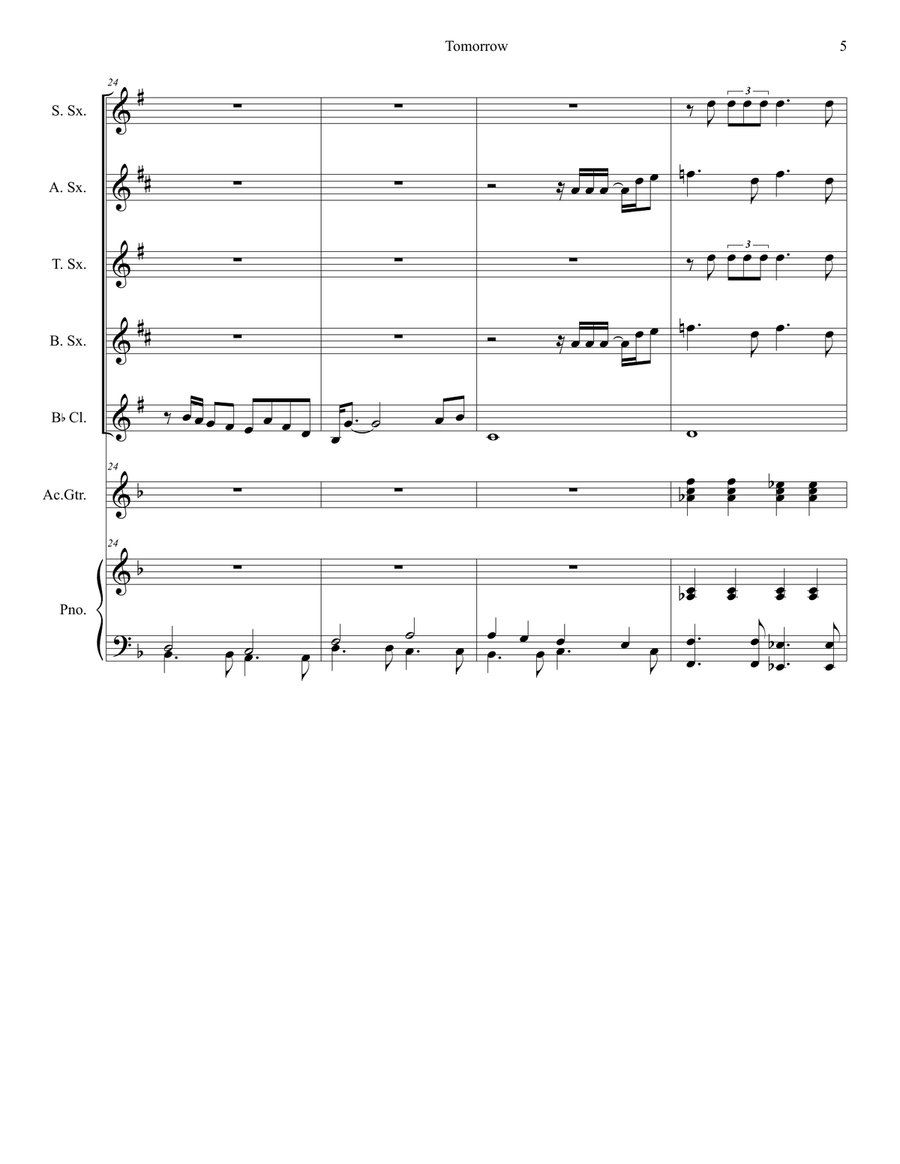 Tomorrow Chamber Orchestra scores gallery preview page 5