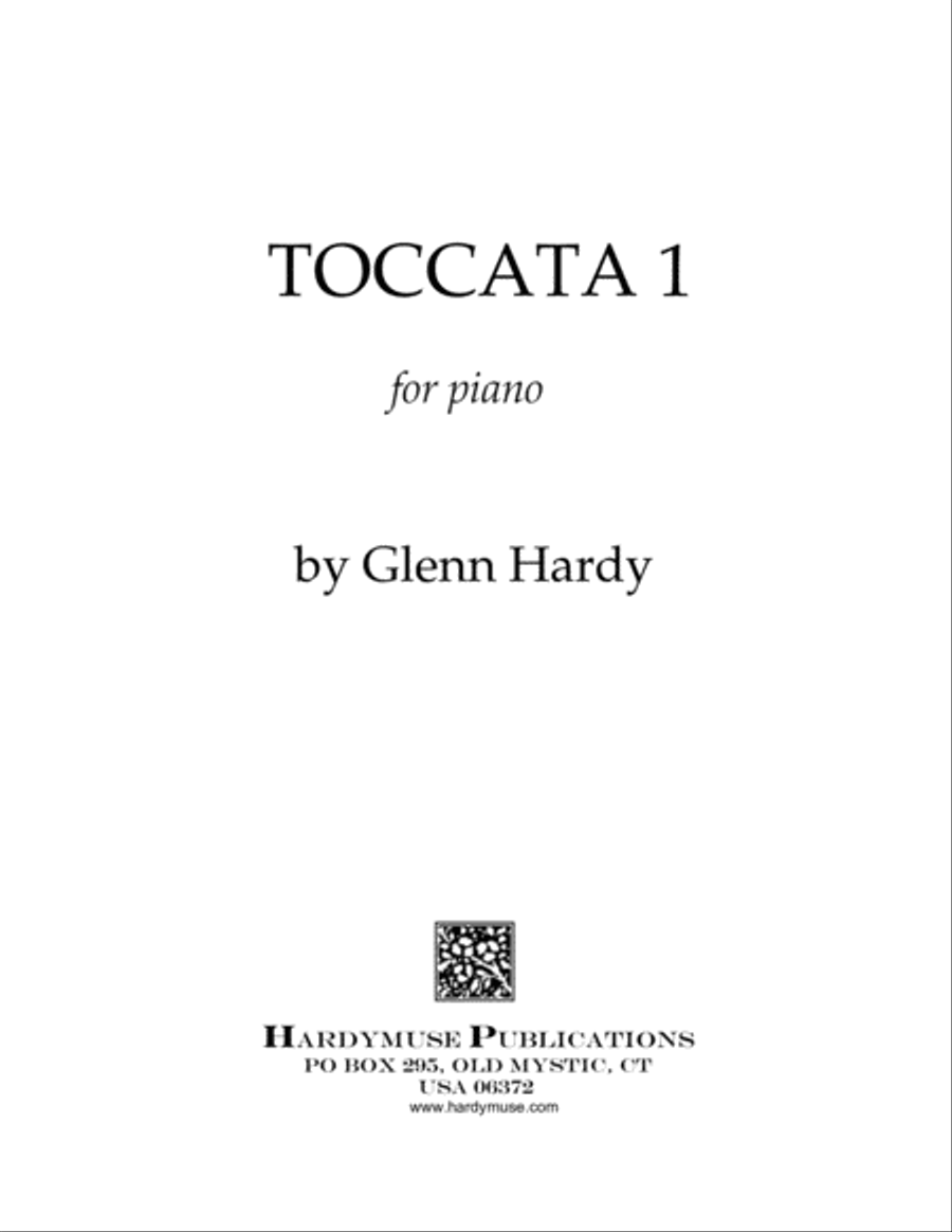 Toccata 1 Piano Solo scores gallery preview page 2