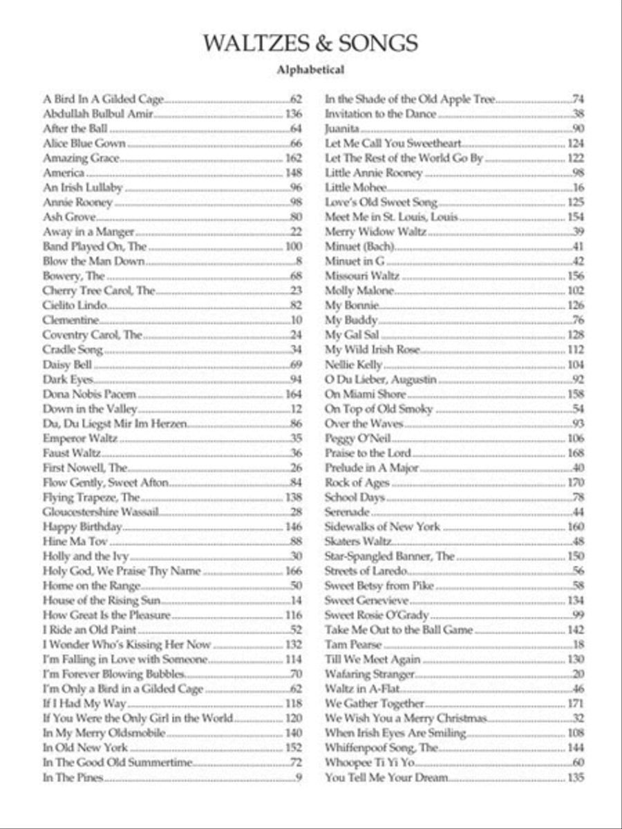 The Ultimate Collection of Waltzes for the Ukulele Guitar Tablature scores gallery preview page 5