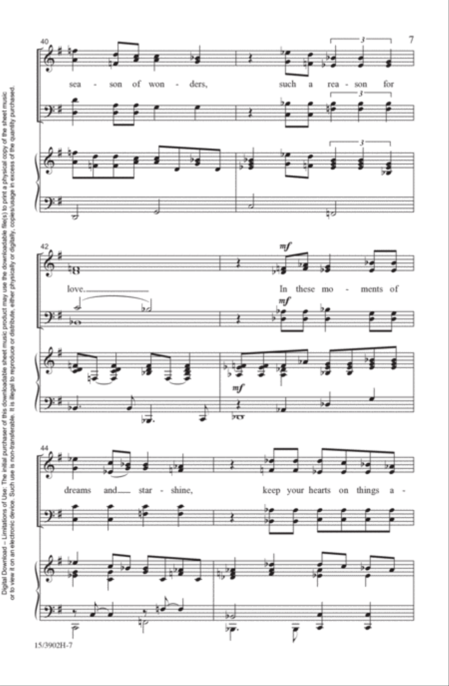 Snow Angels 4-Part scores gallery preview page 7