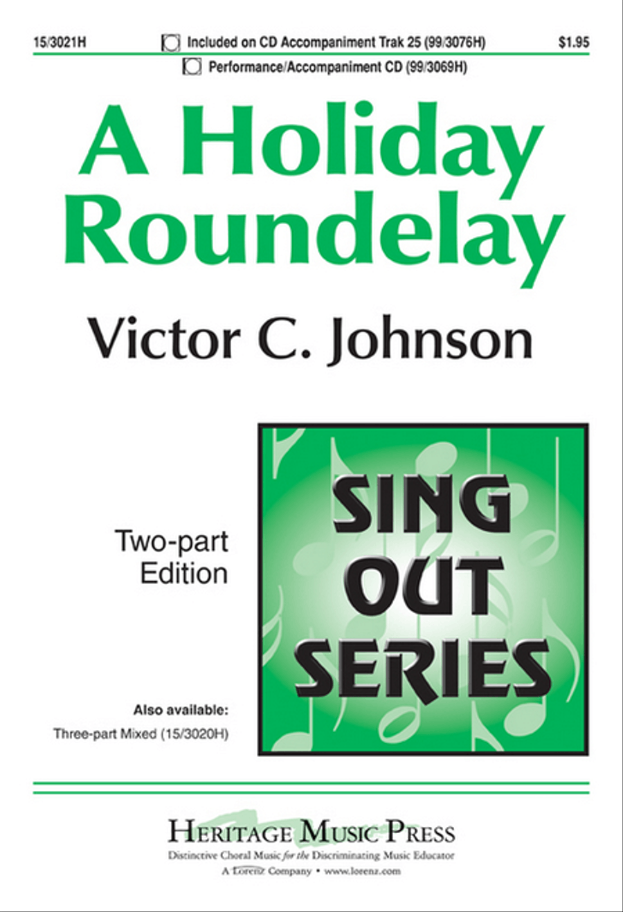 A Holiday Roundelay A Holiday Roundelay 2-Part scores gallery preview page 1