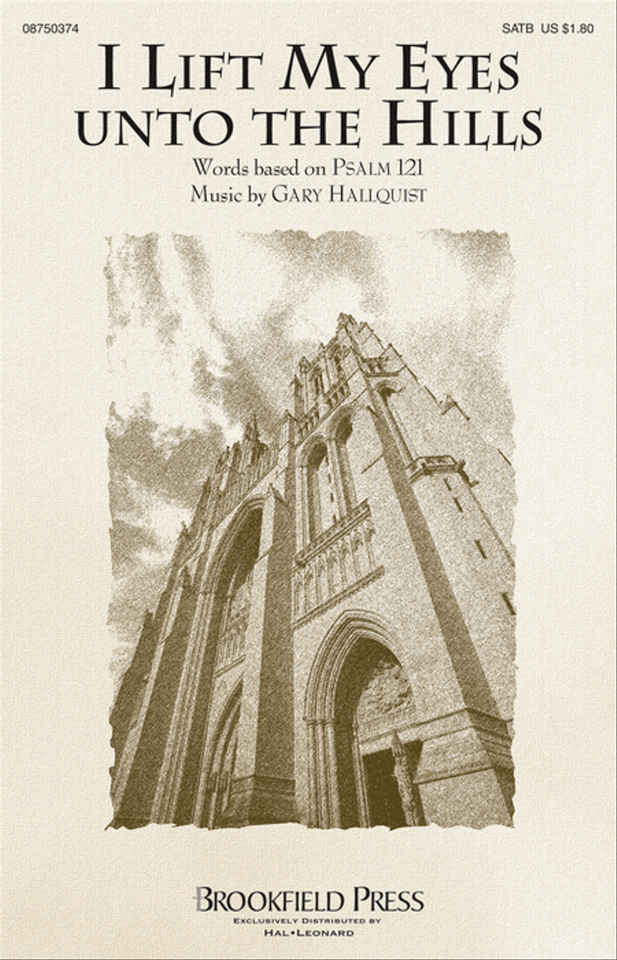 I Lift My Eyes unto the Hills 4-Part scores gallery preview page 1