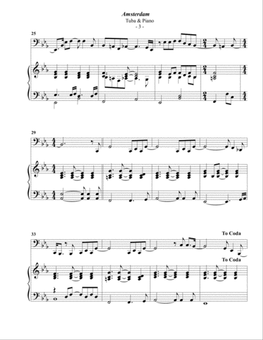 Amsterdam Piano scores gallery preview page 3