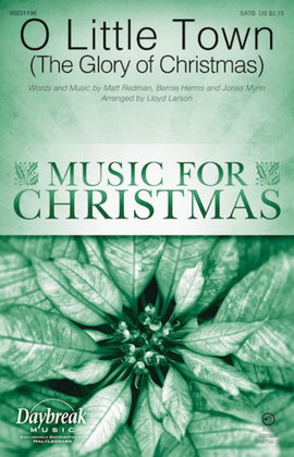 Book cover for O Little Town (The Glory of Christmas)