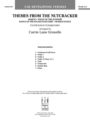 Themes from The Nutcracker: Score