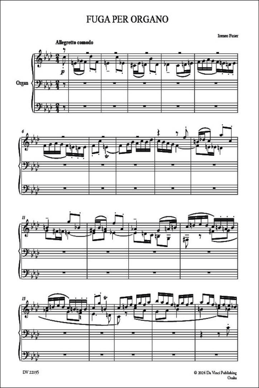 Complete Organ Works Organ scores gallery preview page 2