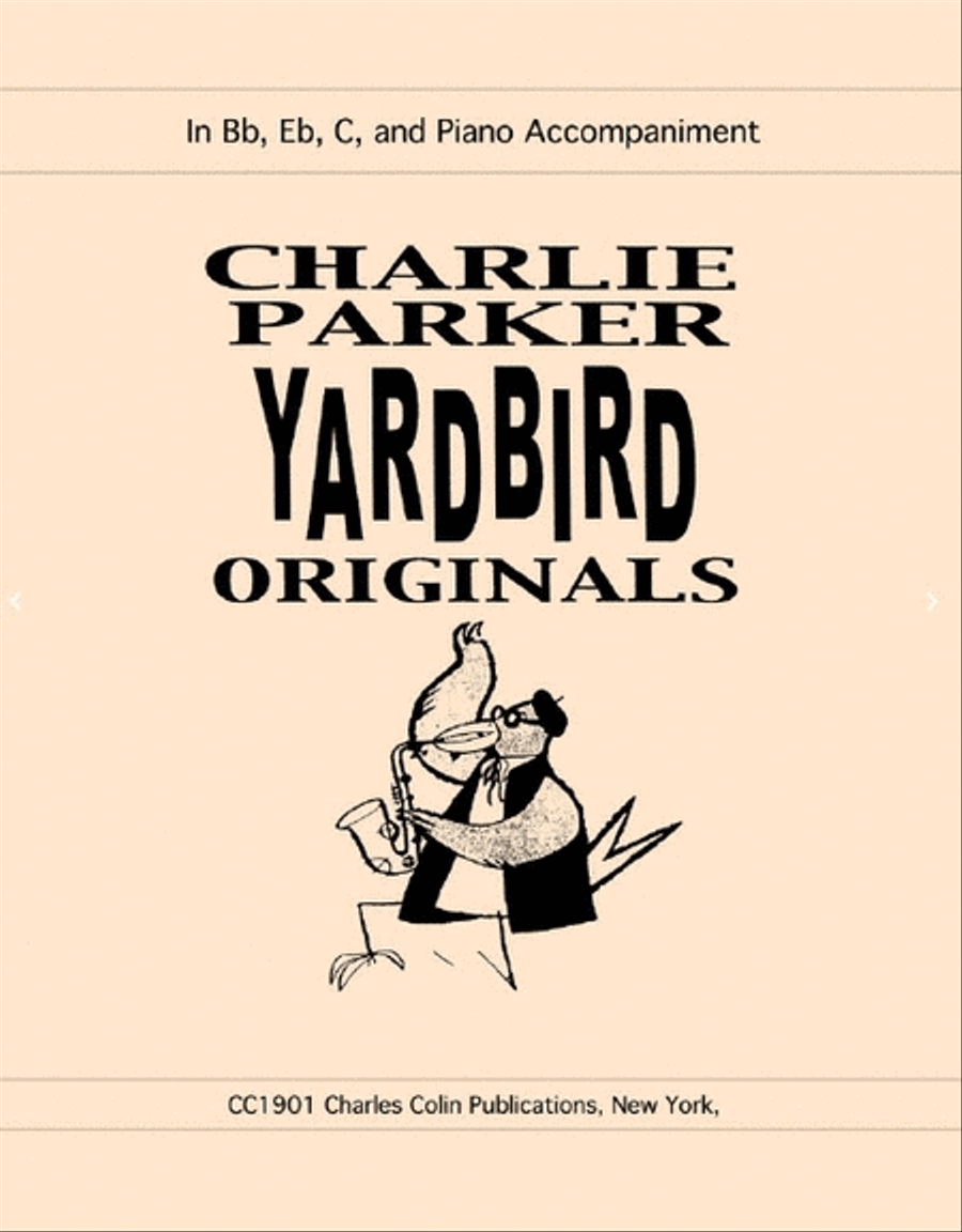 Yardbird Originals Piano Accompaniment scores gallery preview page 1