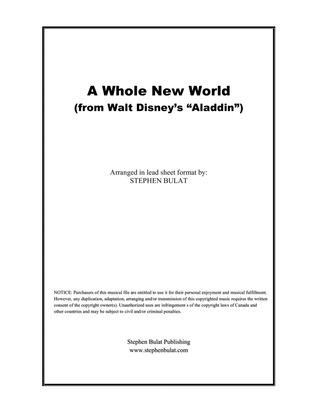 A Whole New World