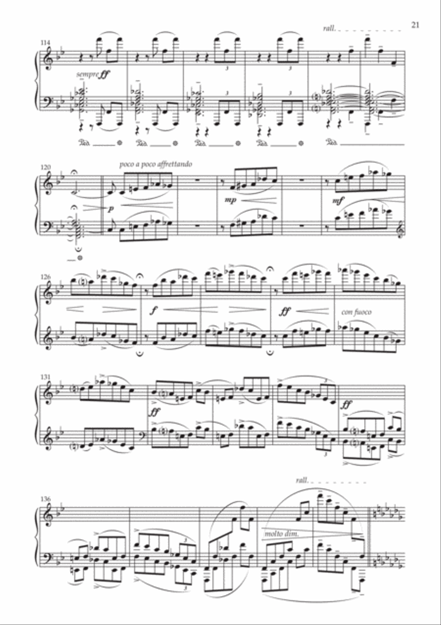 Three Concert Studies, Op. 7 Piano Method scores gallery preview page 7