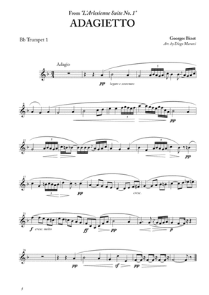 Adagietto from "L'Arlesienne Suite No. 1" for Brass Quintet