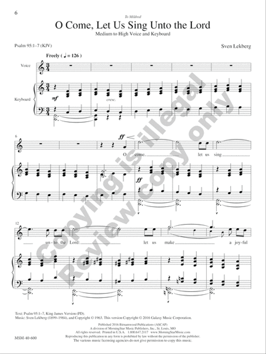 Seasons and Celebrations: General (Summer) High Voice scores gallery preview page 25