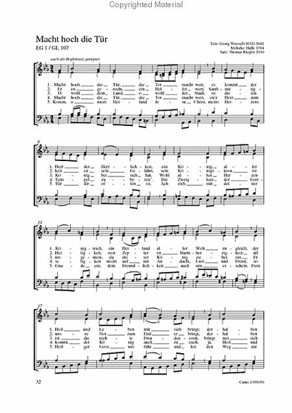 Kirchenliedsatze im Stil von Johann Sebastian Bach