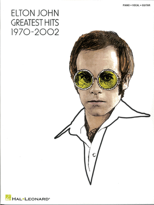 Book cover for Elton John – Greatest Hits 1970-2002