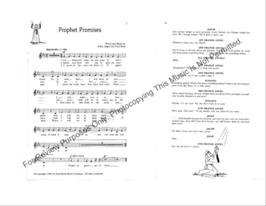 God's Rainbow Promises of Christmas Children's Choir scores gallery preview page 5