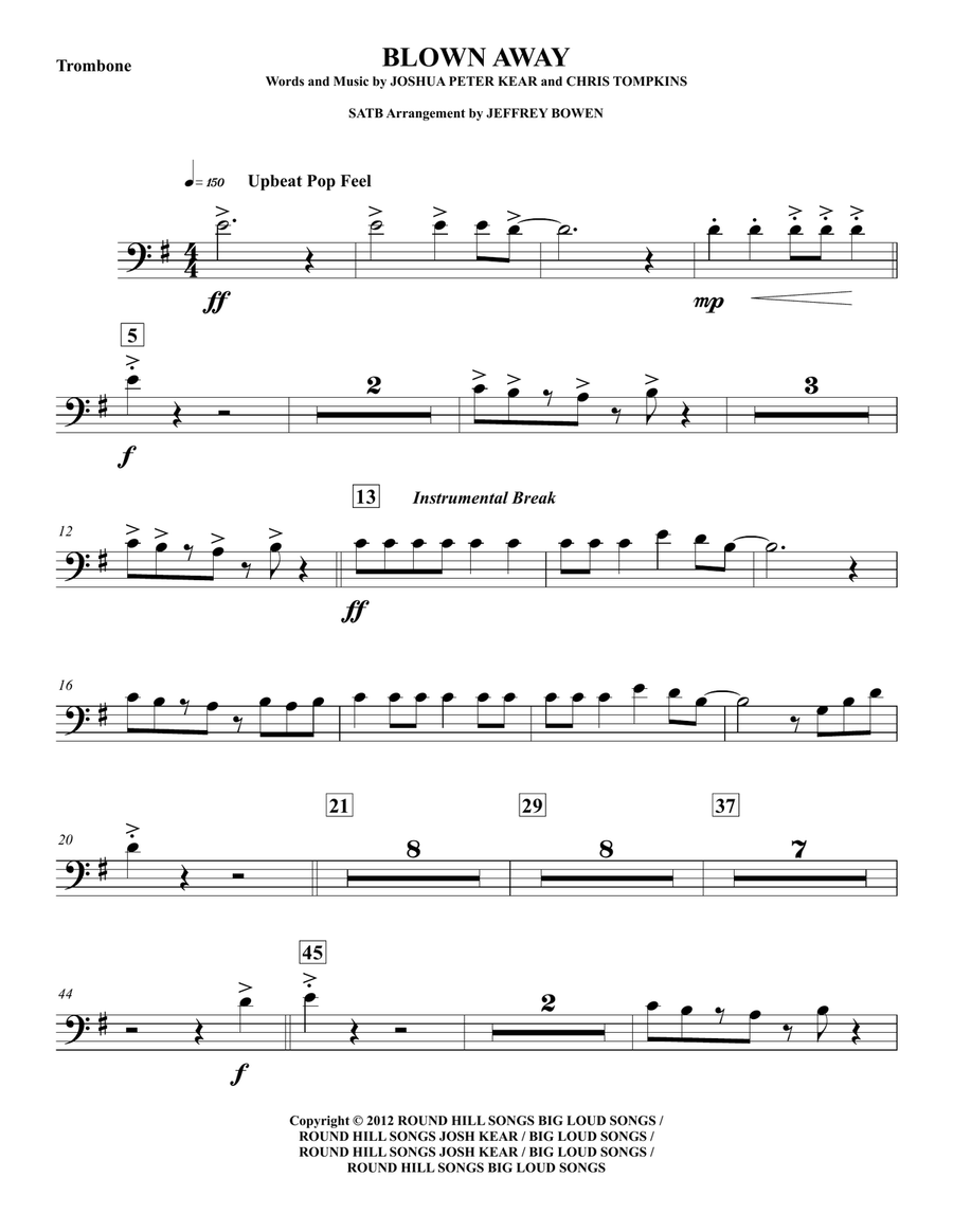 Blown Away Concert Band scores gallery preview page 3