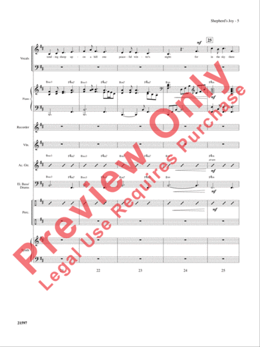 Shepherd's Joy Choir scores gallery preview page 6