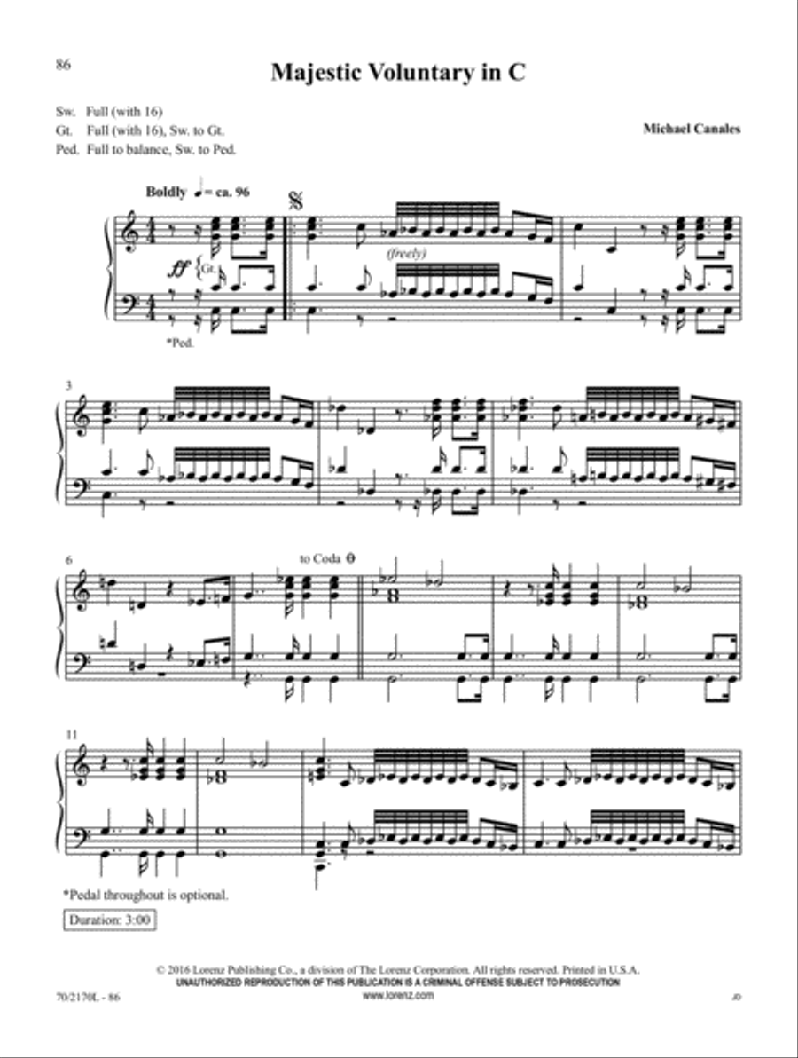 Pick Up & Play Organ Solo scores gallery preview page 47