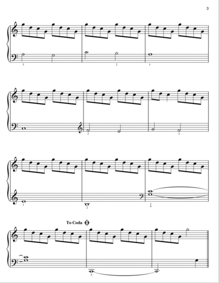 Valencia Valencia Easy Piano scores gallery preview page 3