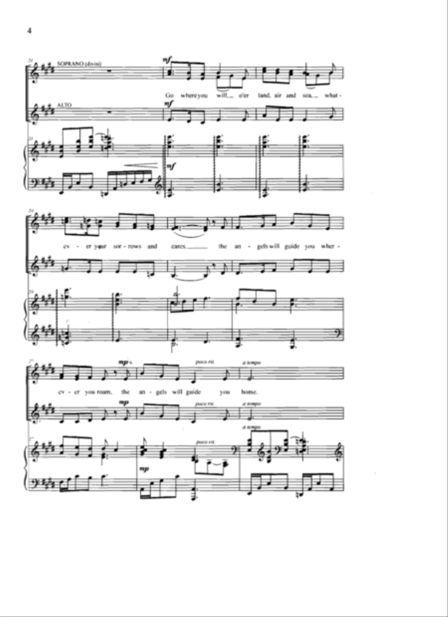 The Angels Will Guide You Home SSA scores gallery preview page 8