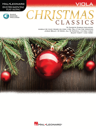 Book cover for Christmas Classics for Viola